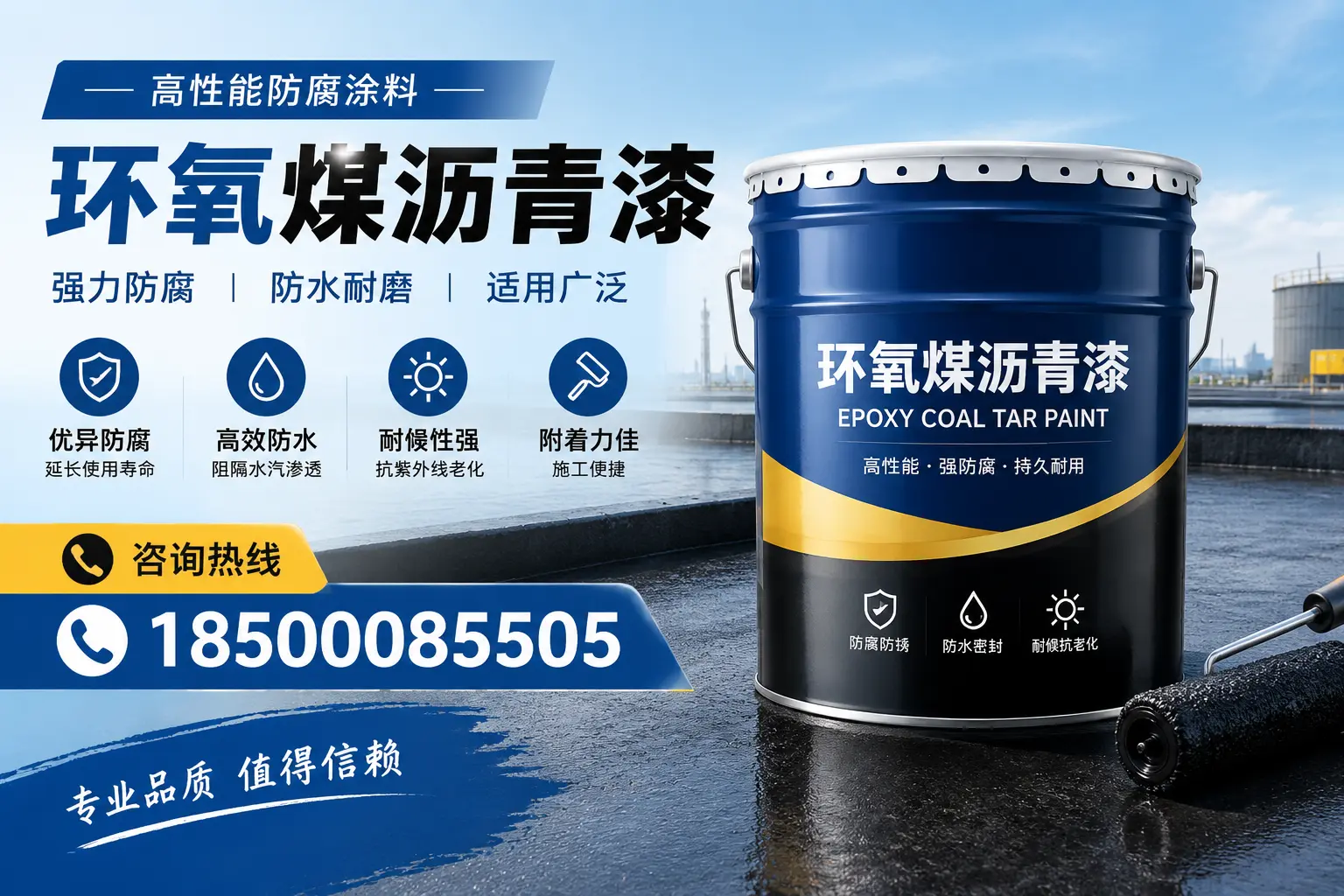 环氧煤沥青漆的主要成分与功能，繁昌用户深度了解